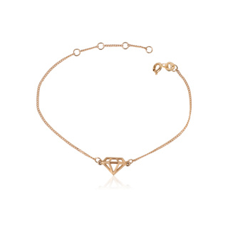 02бр062413 Браслет (Au 585)