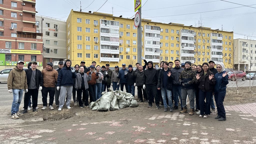 УРУУ на общегородском субботнике